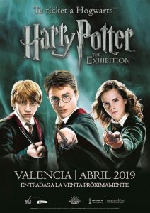 Harry Potter exhibición Valencia abril