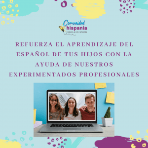 Español para niños, nuevos cursos online de español para niños en la Comunidad Hispania 