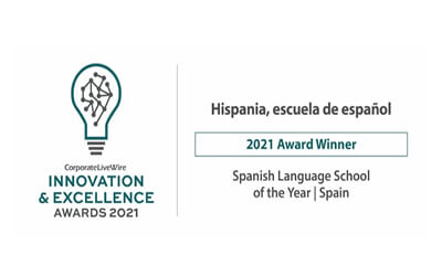 Innovation & Excellence Awards 2021 Hispania, escuela de español