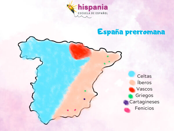 España prerromana Hispania, escuela de español