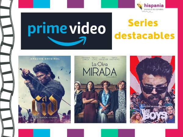 Amazon Prime Video plataforma de streaming. Hispania, escuela de español