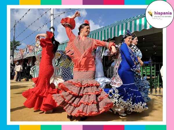 Feria de Abril. Hispania, escuela de español