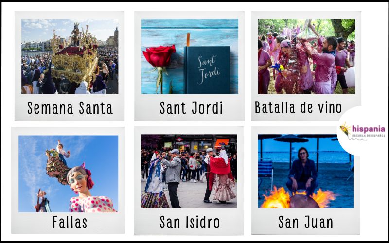 İspanya'daki en önemli festivaller. Hispania, escuela de español