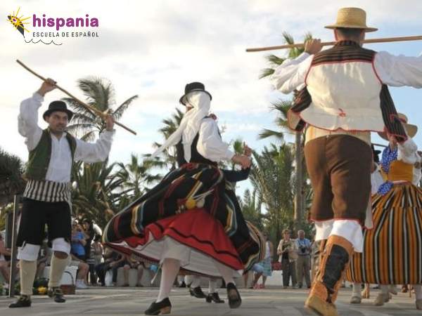 Baile canario. Hispania, escuela de español