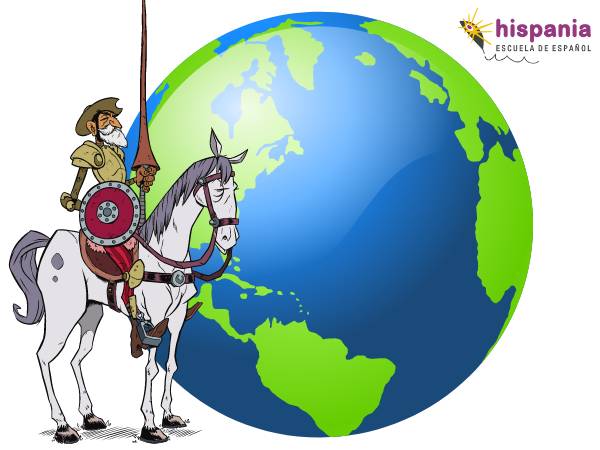 Don Quijote de la Mancha en el mundo. Hispania, escuela de español