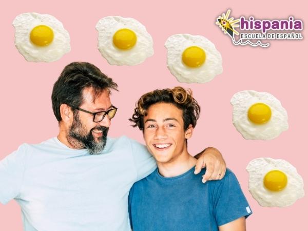 Cuando seas padre, comerás huevos. Hispania, escuela de español