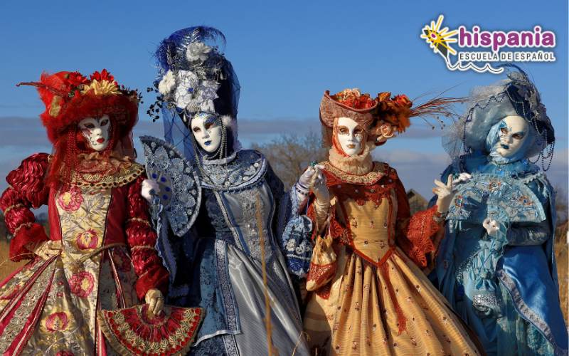 Carnaval en España. Hispania, escuela de español