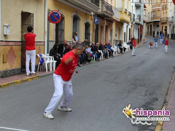 Competiciones de pelota valenciana. Hispania, escuela de español