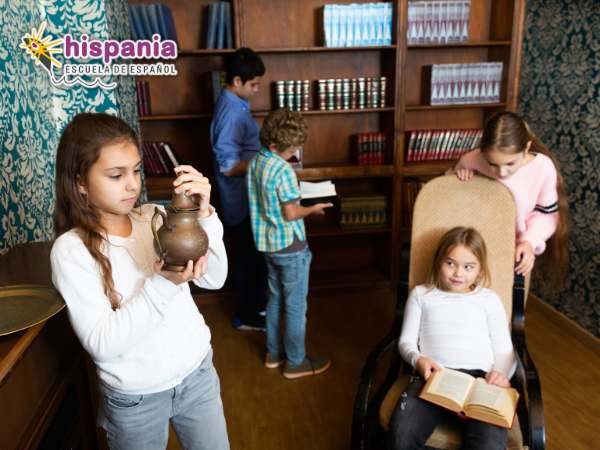 Escape room para niños. Hispania, escuela de español