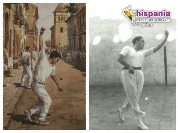 Historia de la pelota valenciana. Hispania, escuela de español