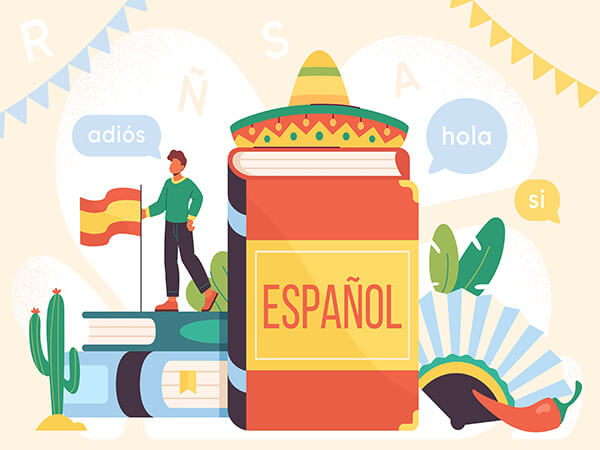 La lingua spagnola nel mondo. Hispania, escuela de español