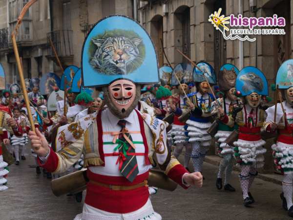 Carnaval de Laza. Hispania, escuela de español