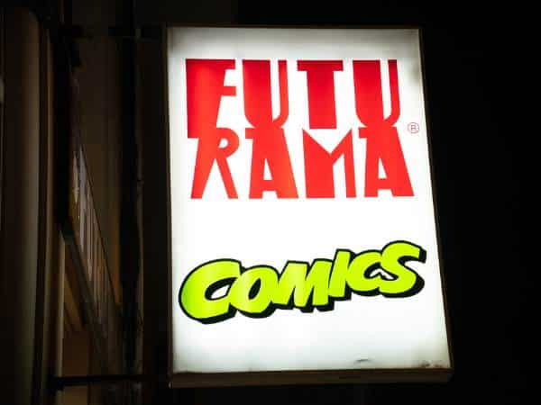 Futurama Cómics. Hispania, escuela de español