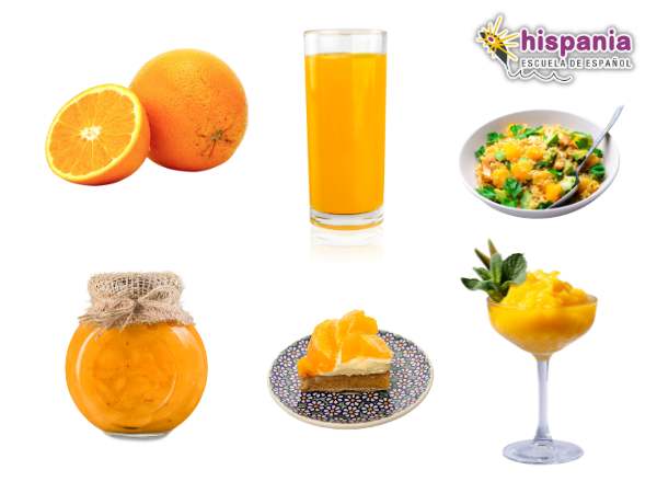 Façons de manger des oranges. Hispania, escuela de español